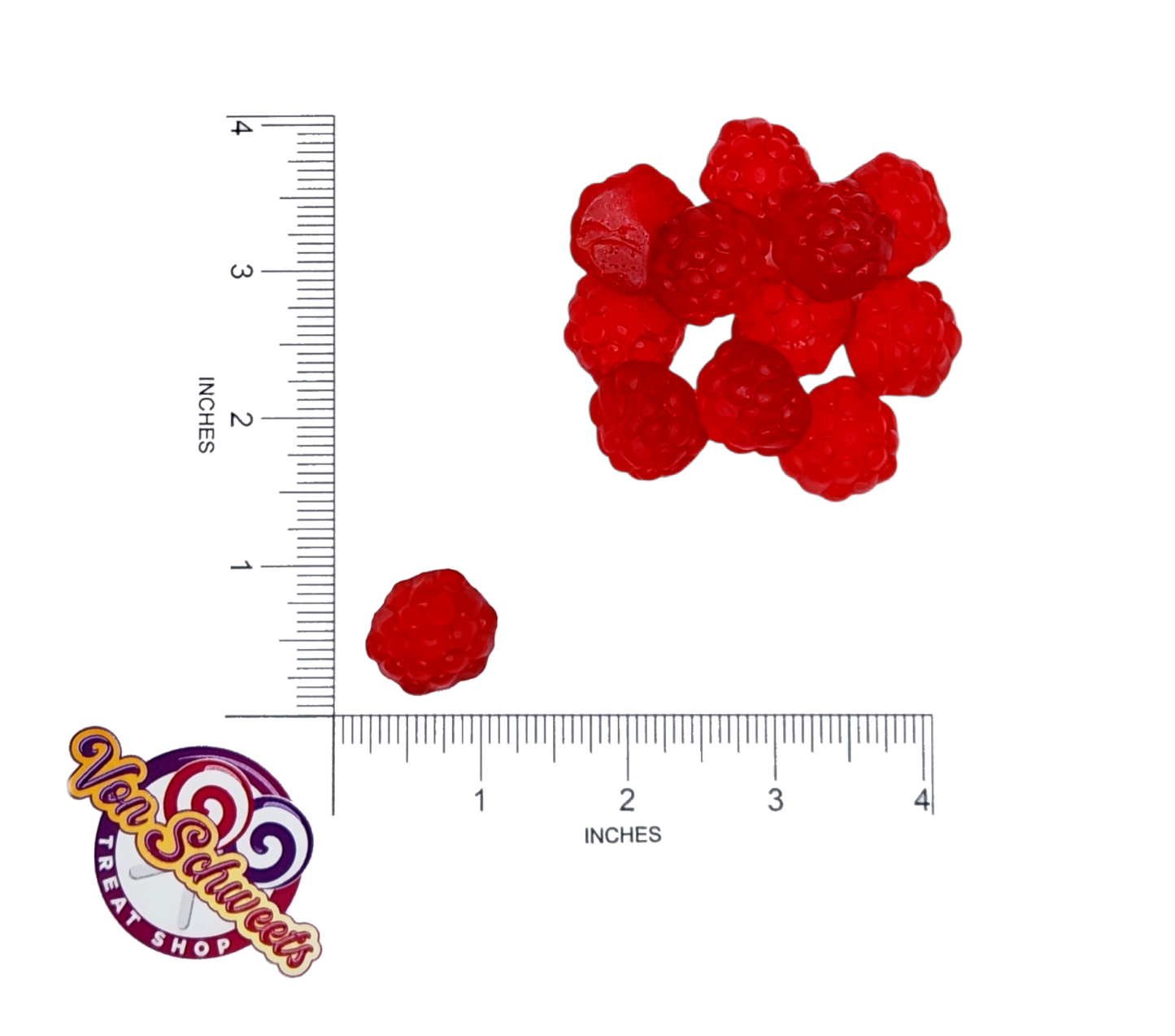 Berry Red Raspberries (50g)