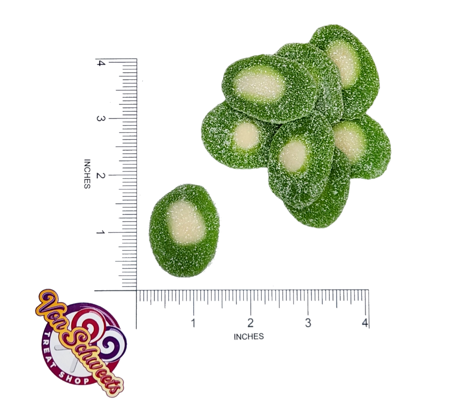 Sour Kiwi Slices (50g)