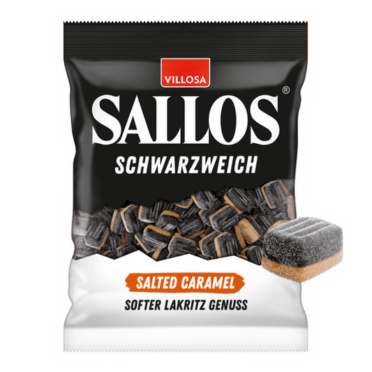 Villosa Sallos Soft Salmiak Salted Caramel Licorice (200g)