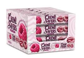 Creme Savers Raspberries and Creme