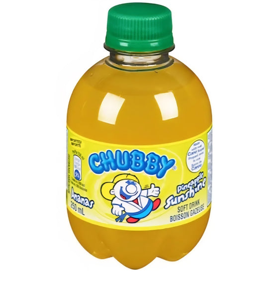 Chubby Pinapple Sunshine Soda (250ml)