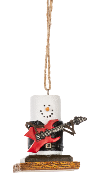 Ganz Toasted S'mores Rock N Roll Ornament