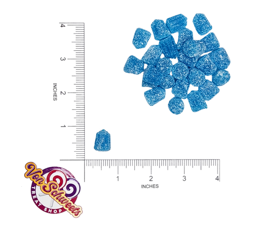 Sour Blue Raspberry Big Toes (50g)