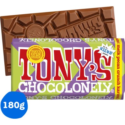 Tony's Milk Pecan Crunch Caramel  (180g)