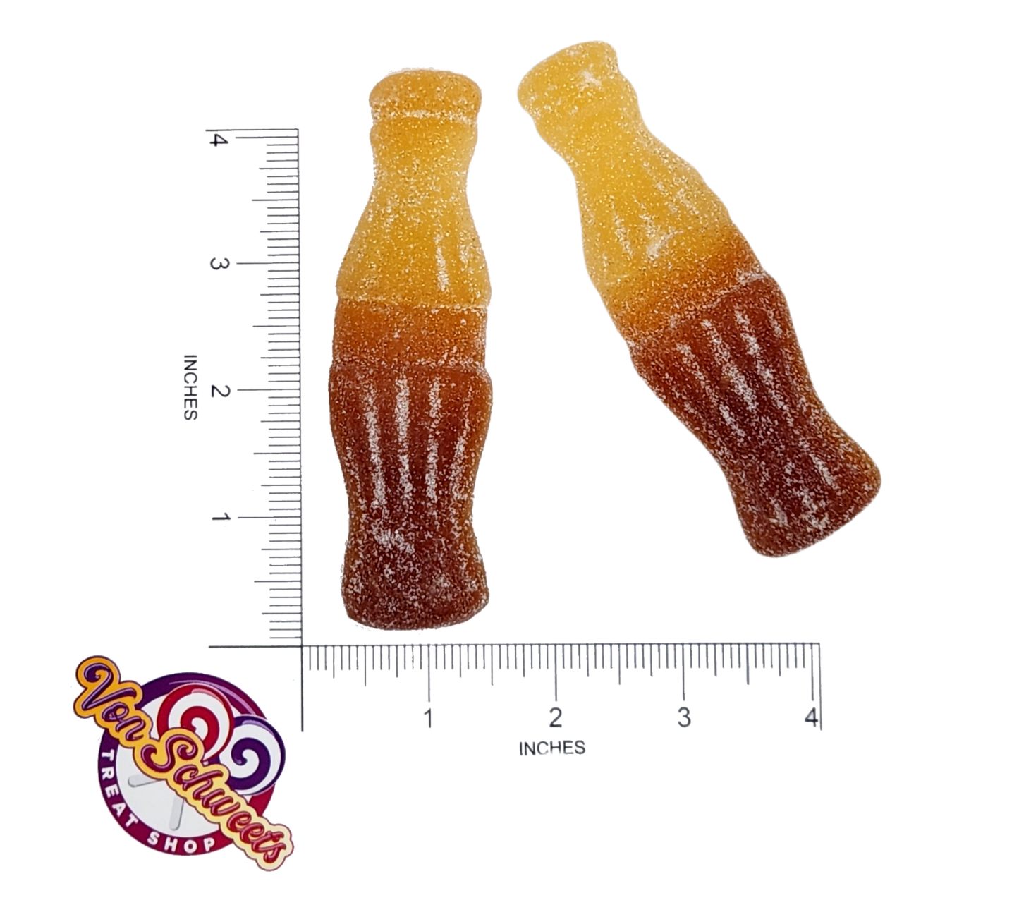 Frosted Cola Bottles (65g)