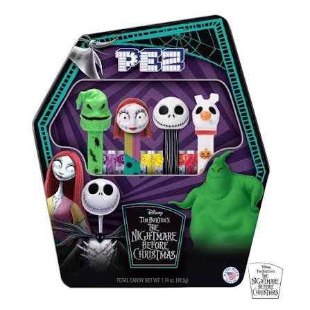 Pez Nightmare Before Christmas Gift Tin