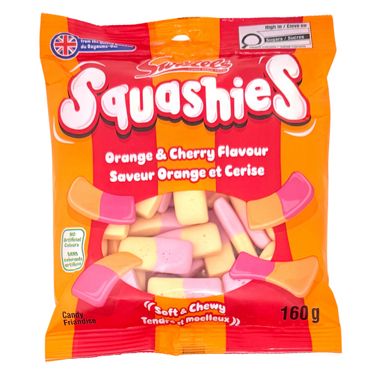 Swizzles Orange & Cherry Squashies (160g)
