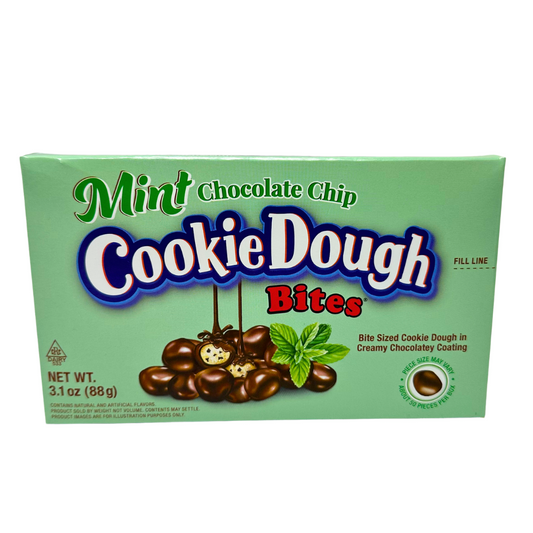 Mint Chocolate Chip Cookie Dough Bites  (88g)