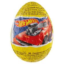 Chocolate Surprise Egg Hot Wheels (20g)