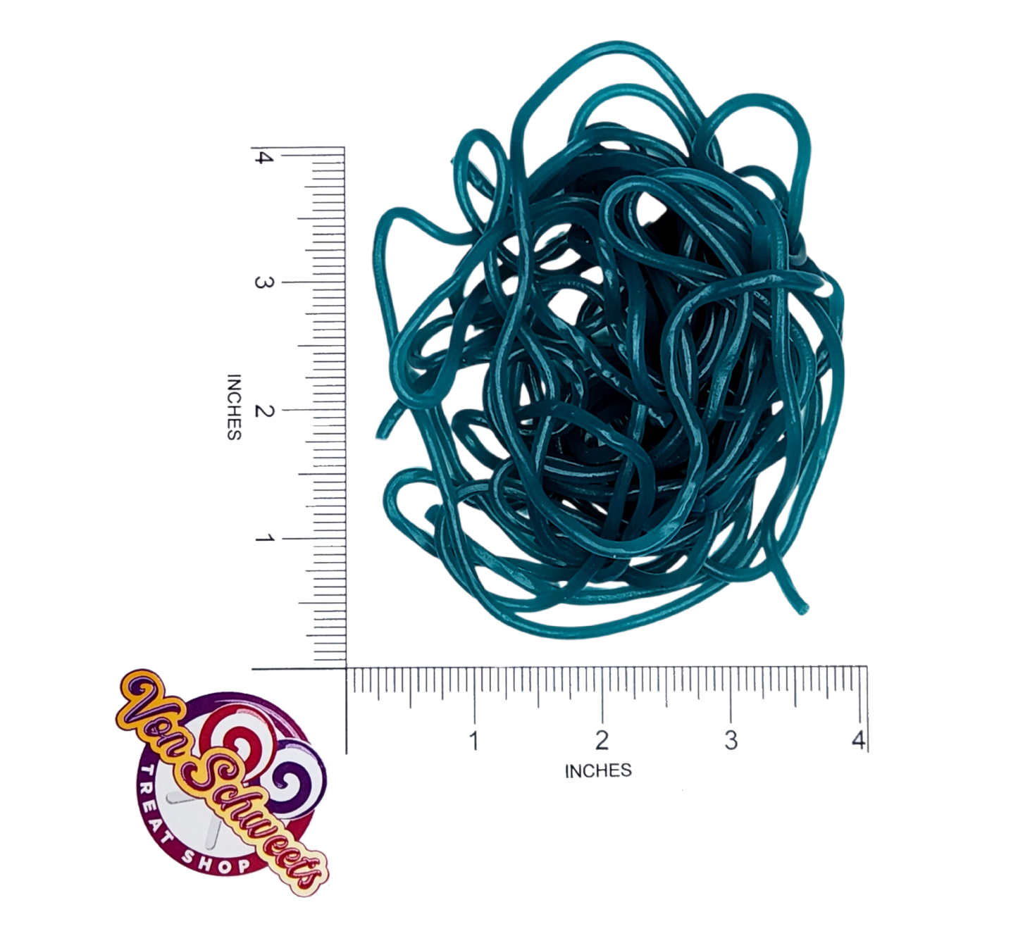 Blue Raspberry Licorice Laces (50g)