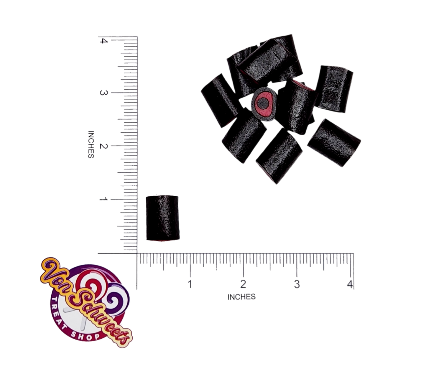 Dutch Raspberry Salty Licorice (50g)