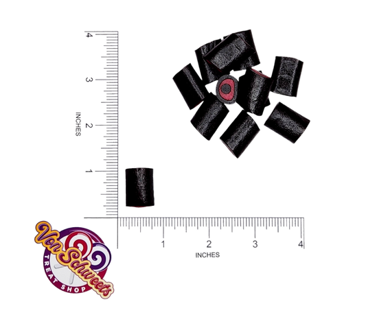 Dutch Raspberry Salty Licorice (50g)