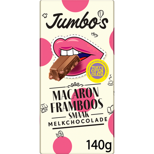 Jumbo’s Milk Macaron Raspberry(140g)