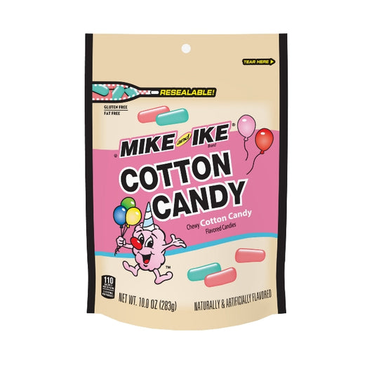 Mike & Ike Cotton Candy Mega Bag (238g)