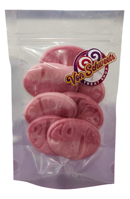 Bubs Giant Strawberry Pomegranate Squishy Ovals (100g)