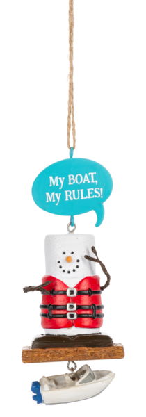 Ganz Toasted S'mores Boating Ornament