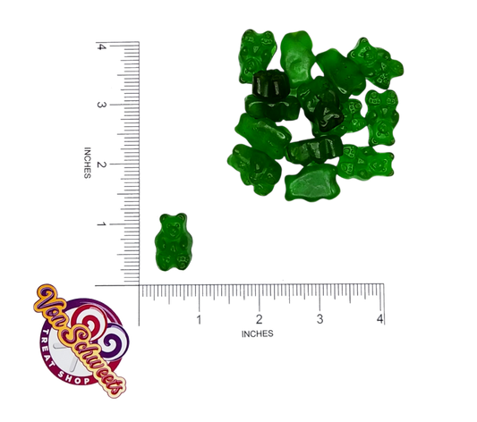 Grumpy Green Apple Bears (50g)