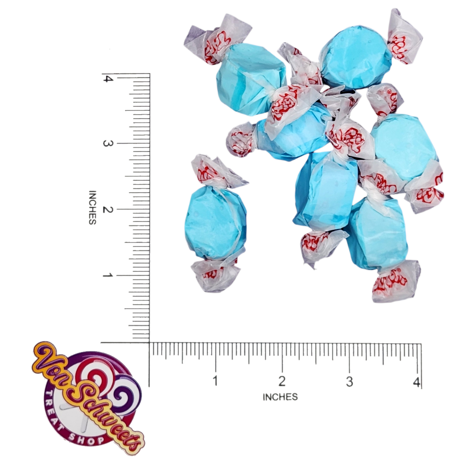 Blue Raspberry Salt Water Taffy (50g)
