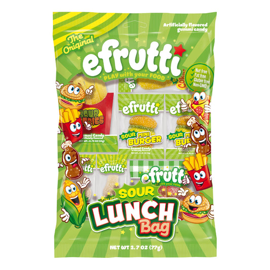 Efrutti Sour Lunch Bags (77g)