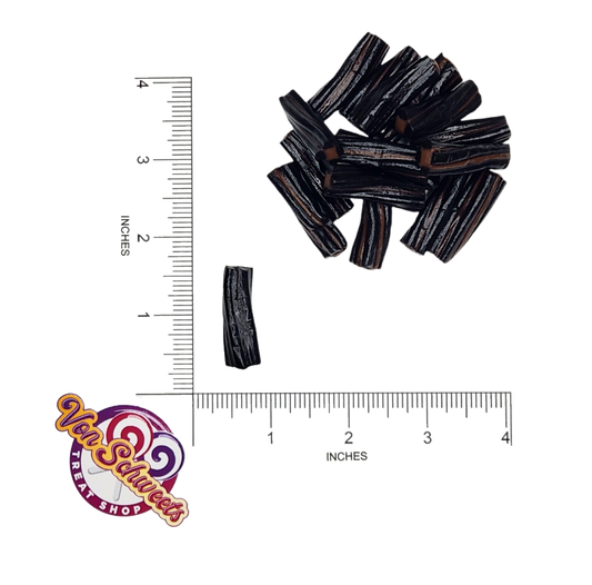 Dutch Black Licorice With Caramel (50g)
