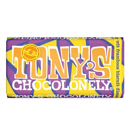 Tony's white Raspberry Biscut (180g)